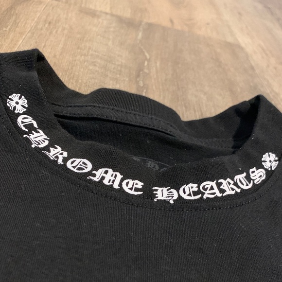 Chrome Hearts Black Short Sleeve Tee - Picture 2 of 4